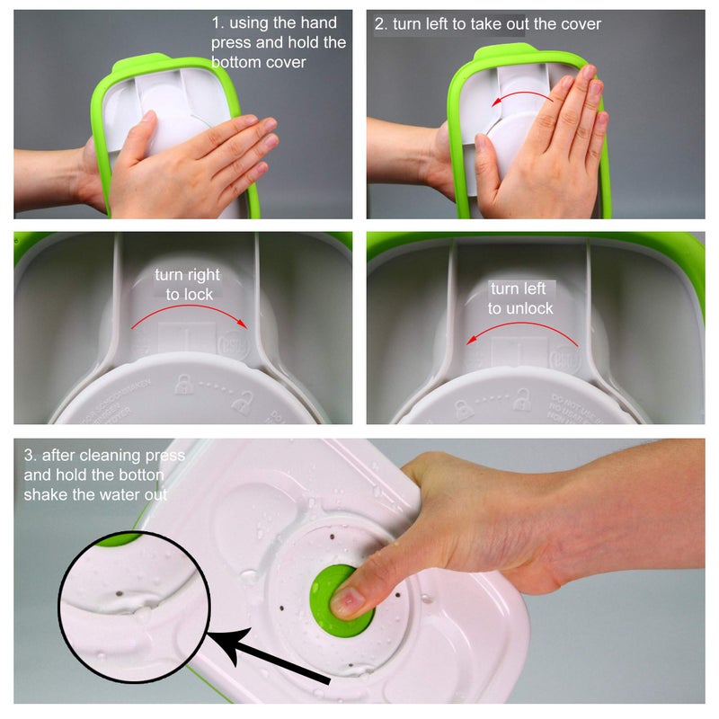 FOSA Reusable Extra Large Vacuum Seal Container - 116.6 oz Food Storage Container (Vacuum Pump Not Included) - Image 3